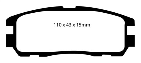 EBC S3 Brake Pad and Rotor Kit (1x ebcGD7456, 1x ebcDP6974) thumbnail 6