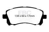 EBC S4 Brake Pad and Rotor Kit (1x ebcUSR729, 1x ebcDP31134C) thumbnail 9