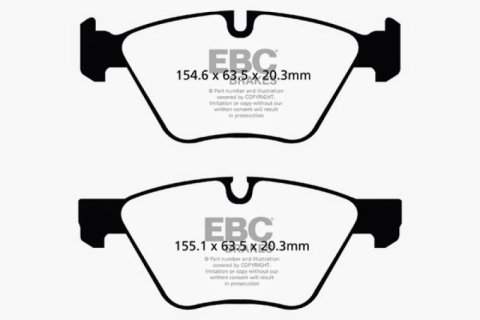 EBC S4 Brake Pad and Rotor Kit (1x ebcDP31493C, 1x ebcUSR1512) thumbnail 9