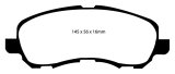 EBC S4 Brake Pad and Rotor Kit (1x ebcUSR7104, 1x ebcDP31614C) thumbnail 5