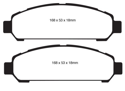 EBC S4 Brake Pad and Rotor Kit (1x ebcDP31851C, 1x ebcUSR7589) thumbnail 6
