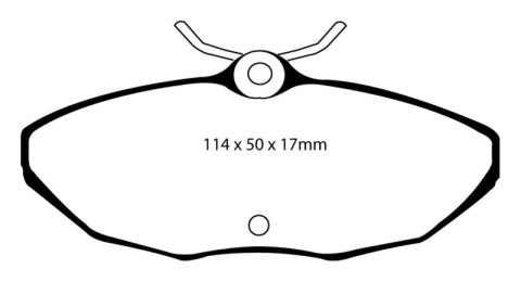 EBC S4 Brake Pad and Rotor Kit (1x ebcDP31221C, 1x ebcUSR951) thumbnail 4