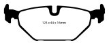 EBC S4 Brake Pad and Rotor Kit (1x ebcUSR1336, 1x ebcDP31405C) thumbnail 6