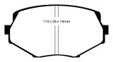 EBC S5 Brake Pad and Rotor Kit (1x ebcGD799, 1x ebcDP41002R) thumbnail 4