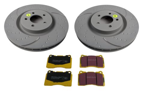 EBC S5 Brake Pad and Rotor Kit (1x ebcDP41210R, 1x ebcGD7426)