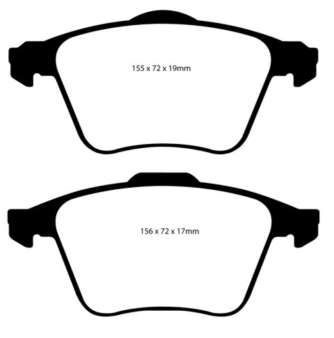 EBC S5 Brake Pad and Rotor Kit (1x ebcGD1179, 1x ebcDP41679R) thumbnail 5