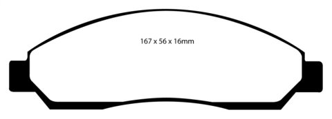 EBC S5 Brake Pad and Rotor Kit (1x ebcGD7270, 1x ebcDP41705R) thumbnail 5