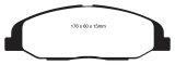 EBC S5 Brake Pad and Rotor Kit (1x ebcGD7515, 1x ebcDP41827R) thumbnail 6