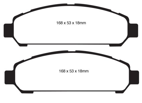 EBC S5 Brake Pad and Rotor Kit (1x ebcGD7589, 1x ebcDP41851R) thumbnail 5