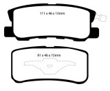 EBC S5 Brake Pad and Rotor Kit (1x ebcGD1576, 1x ebcDP41407R) thumbnail 6
