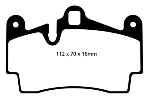 EBC S5 Brake Pad and Rotor Kit (1x ebcGD1327, 1x ebcDP41474R) thumbnail 4