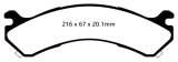 EBC S5 Brake Pad and Rotor Kit (1x ebcGD7414, 1x ebcDP41663R) thumbnail 6
