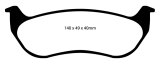 EBC S5 Brake Pad and Rotor Kit (1x ebcGD7225, 1x ebcDP41673R) thumbnail 5