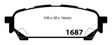 EBC S5 Brake Pad and Rotor Kit (1x ebcGD728, 1x ebcDP41687R) thumbnail 4