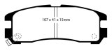 EBC S5 Brake Pad and Rotor Kit (1x ebcGD7108, 1x ebcDP4738R) thumbnail 5