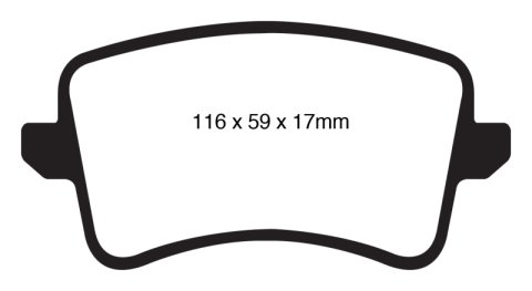 EBC S5 Brake Pad and Rotor Kit (1x ebcDP41988R, 1x ebcGD1846) thumbnail 2