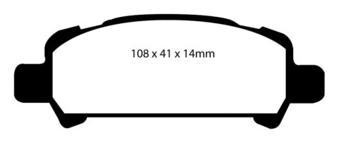 EBC S6 Brake Pad and Rotor Kit (1x ebcDP51293NDX, 1x ebcGD7409) thumbnail 5