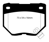 EBC S6 Brake Pad and Rotor Kit (1x ebcGD7409, 1x ebcDP5826NDX) thumbnail 4