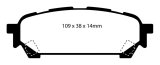 EBC S6 Brake Pad and Rotor Kit (1x ebcDP51687NDX, 1x ebcGD728) thumbnail 4