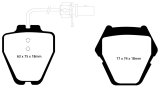 EBC S9 Brake Pad and Rotor Kit (1x ebcUSR1150, 1x ebcDP41348R) thumbnail 6