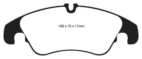 EBC S9 Brake Pad and Rotor Kit (1x ebcDP42022R, 1x ebcUSR1844) thumbnail 4