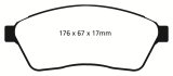 EBC S9 Brake Pad and Rotor Kit (1x ebcUSR7550, 1x ebcDP41859R) thumbnail 6