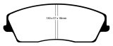 EBC S9 Brake Pad and Rotor Kit (1x ebcUSR7240, 1x ebcDP41723R) thumbnail 6