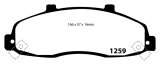 EBC S9 Brake Pad and Rotor Kit (1x ebcUSR7043, 1x ebcDP41259R) thumbnail 5