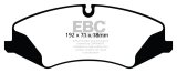 EBC S9 Brake Pad and Rotor Kit (1x ebcUSR1448, 1x ebcDP42123R) thumbnail 4