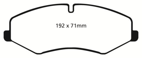 EBC S9 Brake Pad and Rotor Kit (1x ebcDP42060R, 1x ebcUSR1448) thumbnail 5