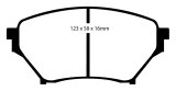 EBC S9 Brake Pad and Rotor Kit (1x ebcUSR7117, 1x ebcDP41452R) thumbnail 5