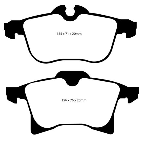 EBC S9 Brake Pad and Rotor Kit (1x ebcDP41520R, 1x ebcUSR1070) thumbnail 5