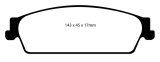 EBC S9 Brake Pad and Rotor Kit (1x ebcUSR7373, 1x ebcDP41780R) thumbnail 5