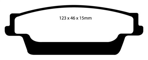 EBC S9 Brake Pad and Rotor Kit (1x ebcUSR7262, 1x ebcDP41693R) thumbnail 6
