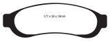 EBC S9 Brake Pad and Rotor Kit (1x ebcUSR7319, 1x ebcDP41779R) thumbnail 6