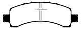 EBC S9 Brake Pad and Rotor Kit (1x ebcDP41667R, 1x ebcUSR7210) thumbnail 6