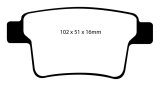 EBC S9 Brake Pad and Rotor Kit (1x ebcUSR1050, 1x ebcDP41731R) thumbnail 6