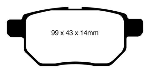 EBC S9 Brake Pad and Rotor Kit (1x ebcDP41947R, 1x ebcUSR7477) thumbnail 6
