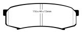 EBC S9 Brake Pad and Rotor Kit (1x ebcUSR7579, 1x ebcDP4993R) thumbnail 5