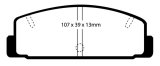 EBC S9 Brake Pad and Rotor Kit (1x ebcDP4729R, 1x ebcUSR1197) thumbnail 4