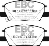 EBC S10 Brake Pad and Rotor Kit (1x ebcDP23068, 1x ebcGD7625) thumbnail 9