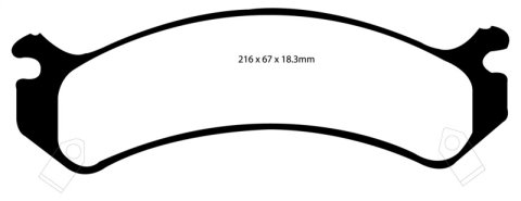 EBC S13 Brake Pad and Rotor Kit (1x ebcRK7689, 1x ebcDP41305R) thumbnail 6
