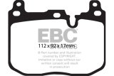 EBC S13 Brake Pad and Rotor Kit (1x ebcRK2069R, 1x ebcDP42130R) thumbnail 6