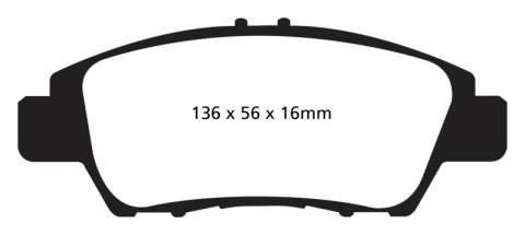 EBC S2 Brake Pad and Rotor Kit (1x ebcUSR7755, 1x ebcDP22041) thumbnail 6