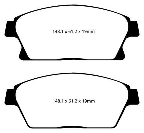 EBC S2 Brake Pad and Rotor Kit (1x ebcUSR7703, 1x ebcDP22067) thumbnail 5