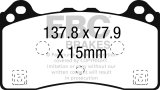 EBC S2 Brake Pad and Rotor Kit (1x ebcDP22274, 1x ebcUSR2030) thumbnail 9