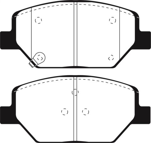 EBC S4 Brake Pad and Rotor Kit (1x ebcDP33065C, 1x ebcUSR7743) thumbnail 7