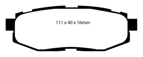 EBC S4 Brake Pad and Rotor Kit (1x ebcDP31758C, 1x ebcUSR7338) thumbnail 5