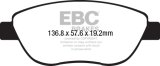 EBC S4 Brake Pad and Rotor Kit (1x ebcDP32212C, 1x ebcUSR414) thumbnail 9