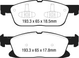 EBC S5 Brake Pad and Rotor Kit (1x ebcGD7726, 1x ebcDP43046R) thumbnail 8
